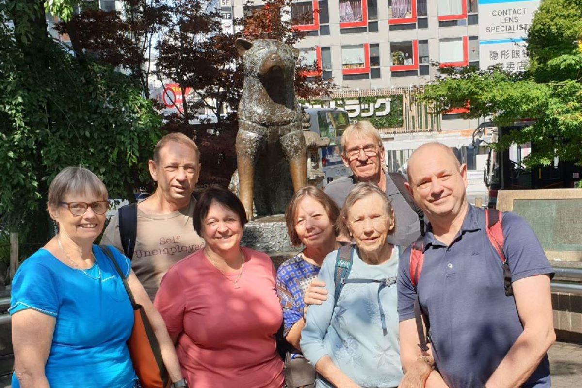 Hachiko statue
