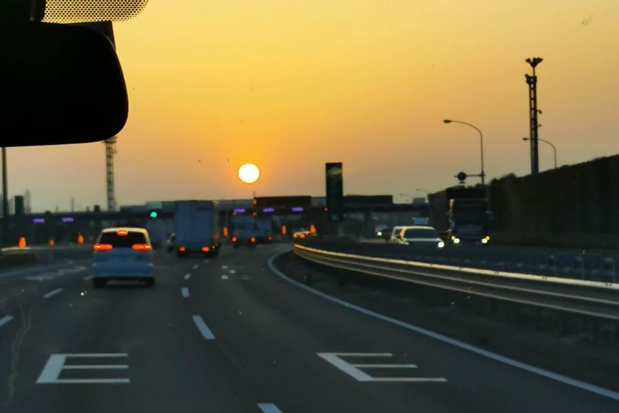 Tokyo sunset