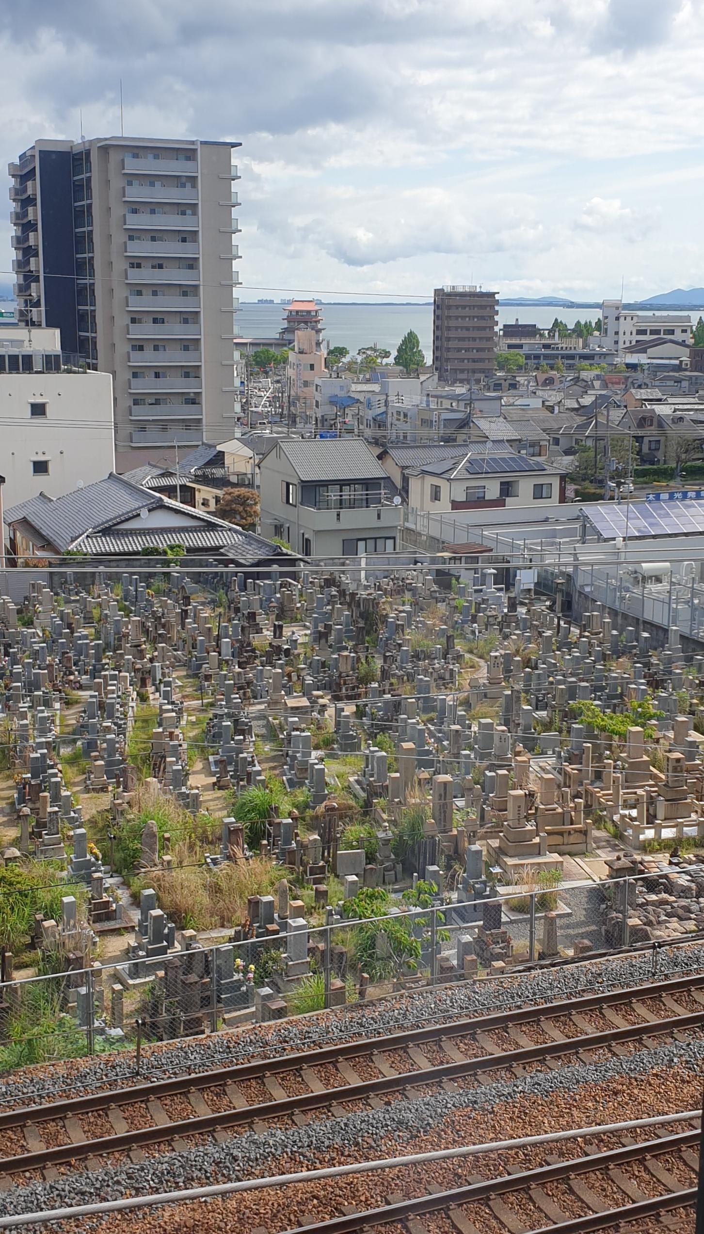 View of a cemetery