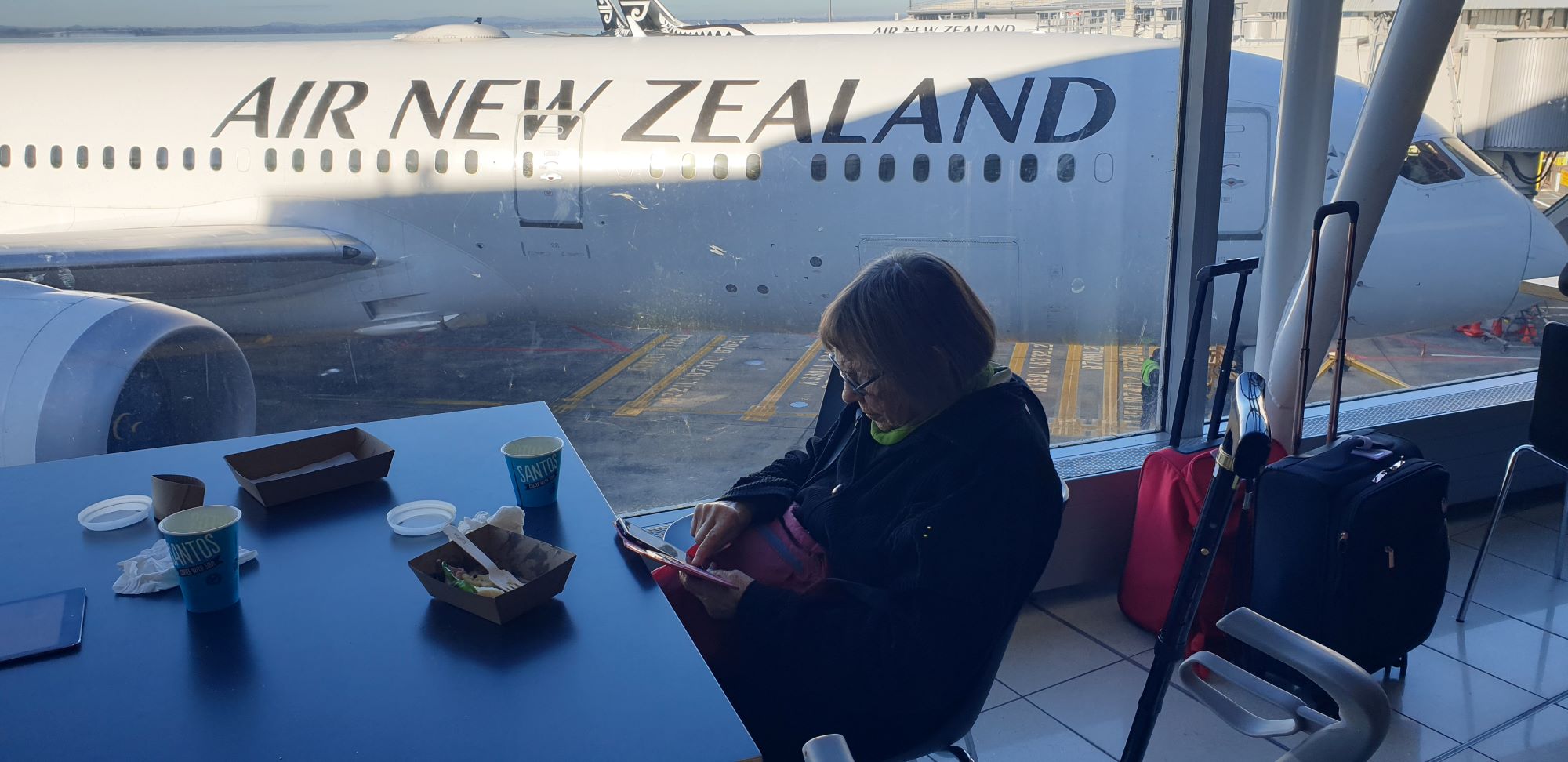 Auckland Airport Departure Lounge