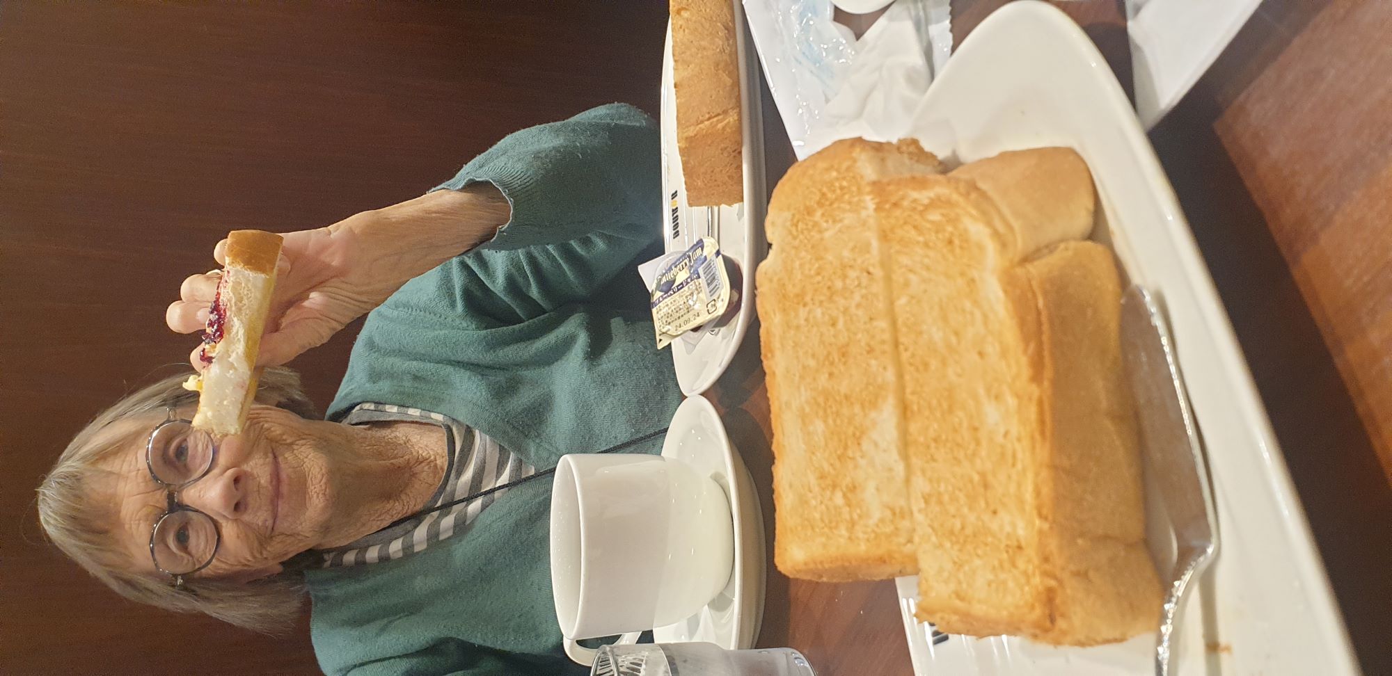 Thick toast